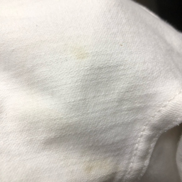 Madewell 9" High Riser Size 27T Skinny White Jeans - Picture 5 of 6